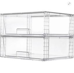 Vtopmart Stackable Drawers 2 Pack