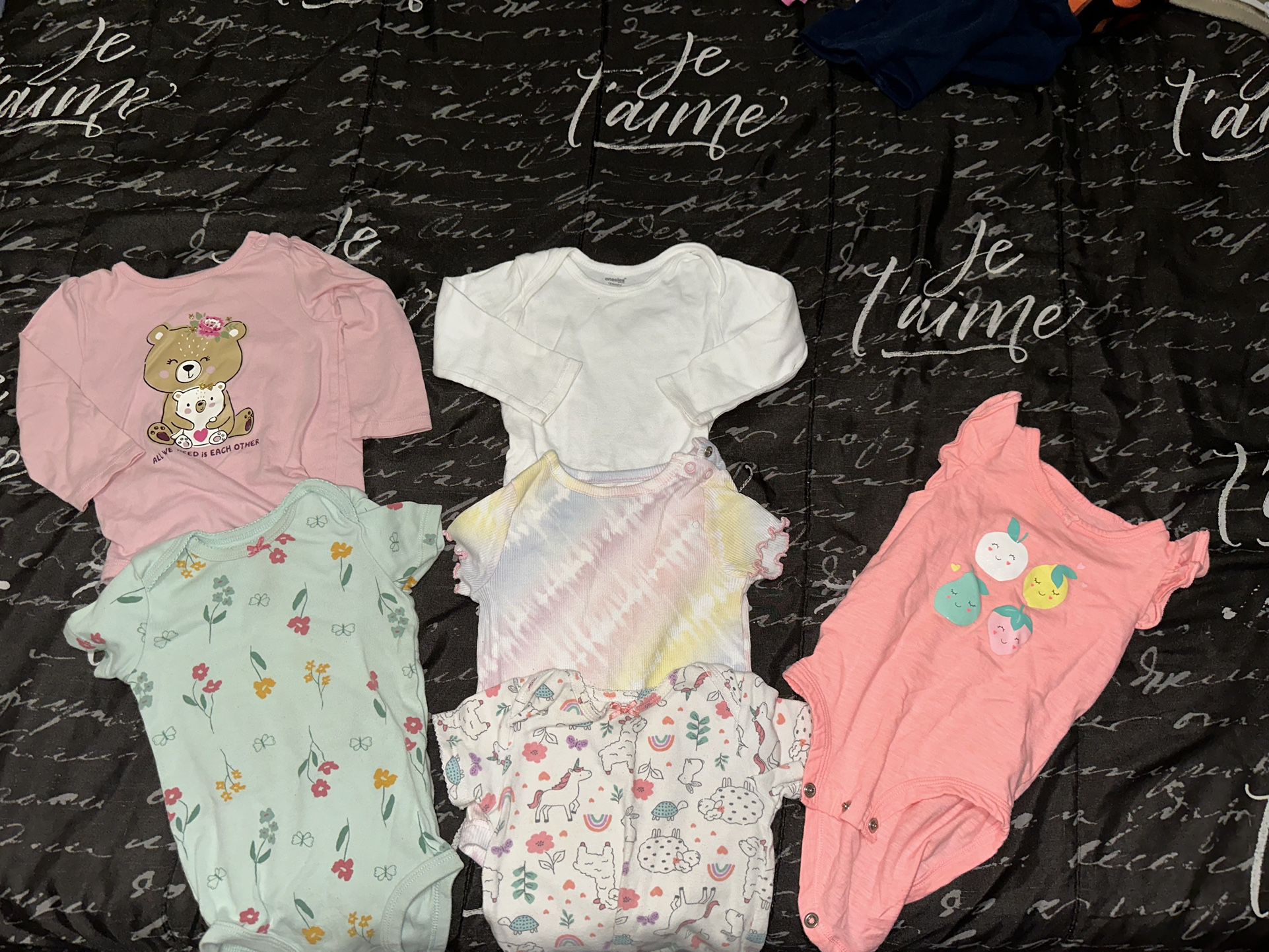 8pk Girls’ Infant Onesies And Sets 