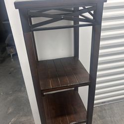 Dark Wood Shelf, Great Condition! 