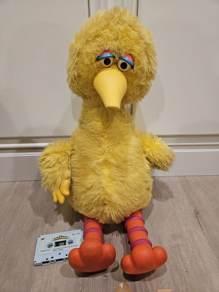 Vintage Big Bird Story Magic Sesame Street