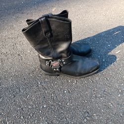 Black leather Red wing boots size 13M brand new these cost $350.00 asking $165.00