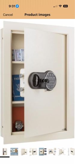 In wall safe new