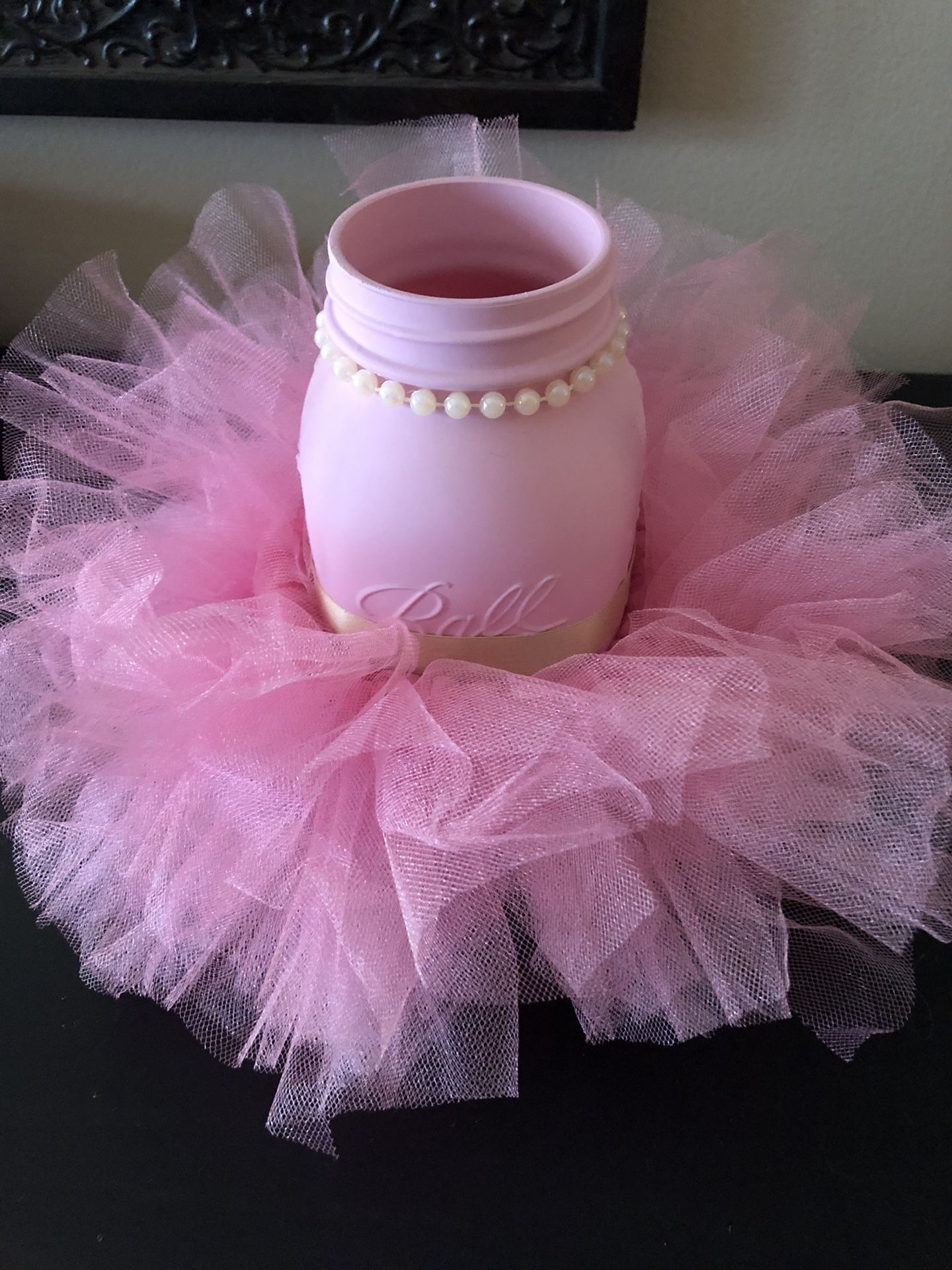 Mason jar tutu centerpieces 2025