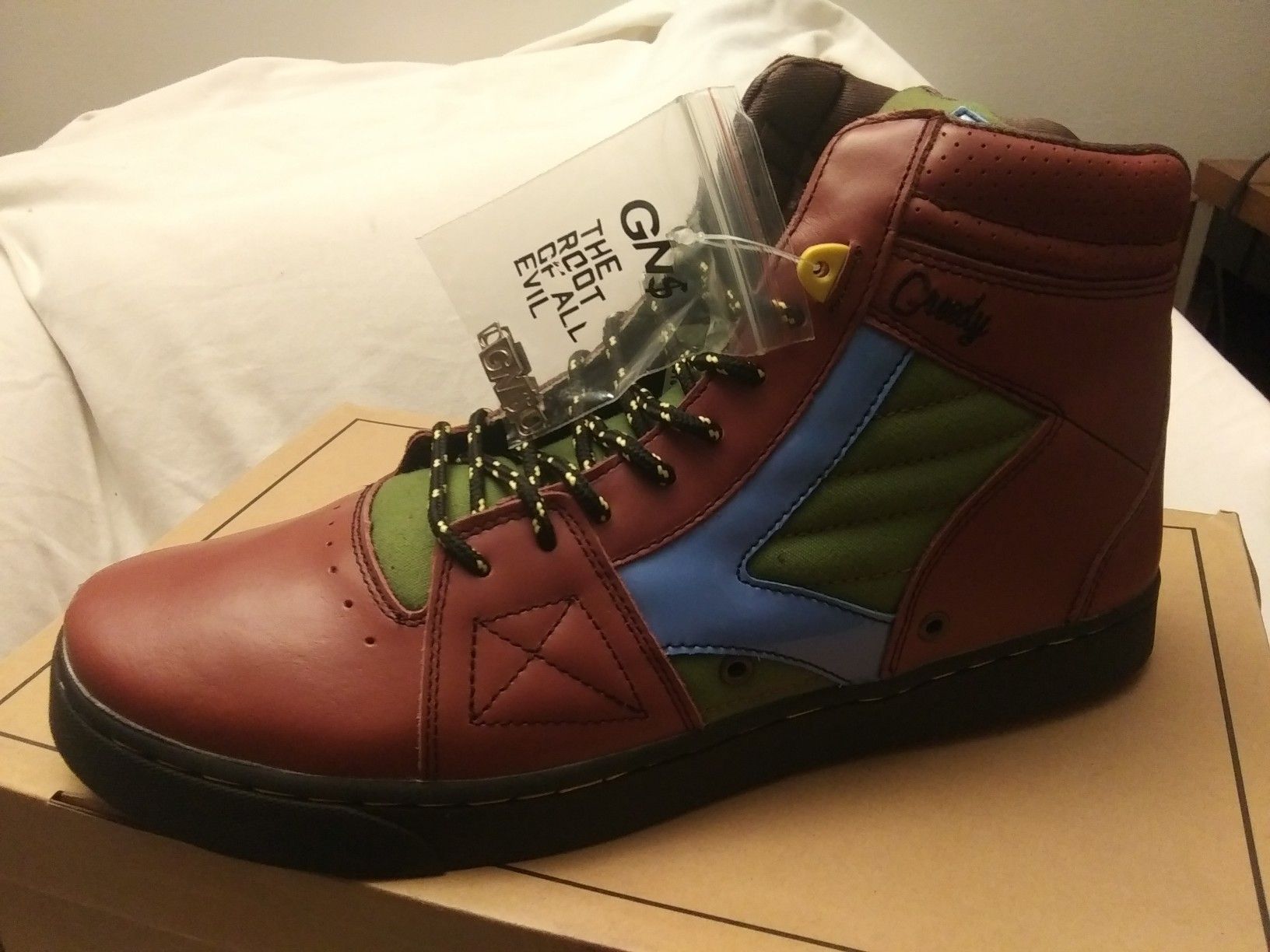 NEW $149 Men's Greedy Genius Shoes Sneakers NEW in Box. Size 13