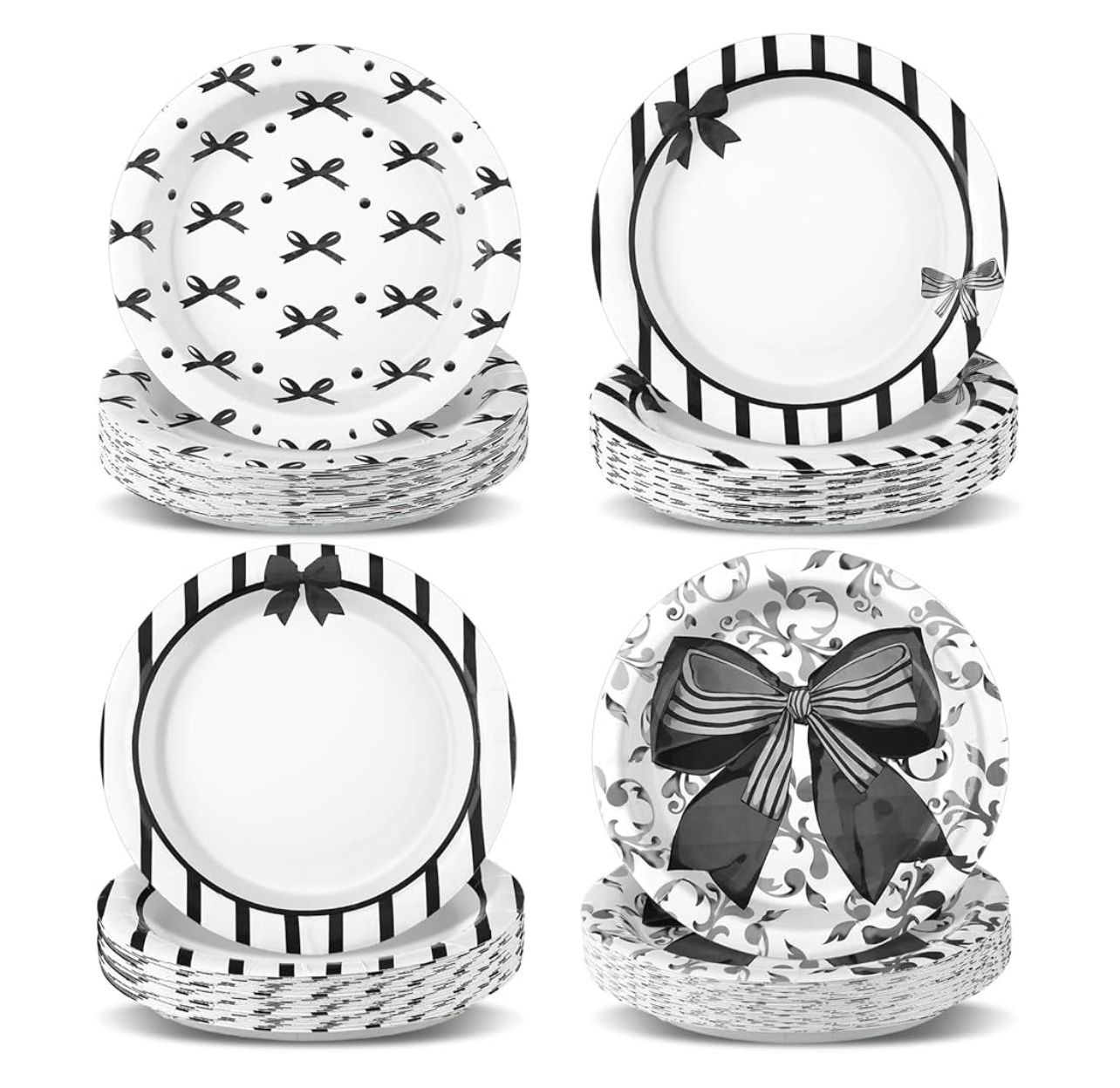 Black Bow Party Supplies