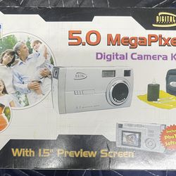 NEW! 5.0 MegaPixel Digital Camera Kit