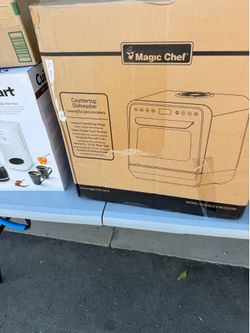 Magic chef countertop dishwasher