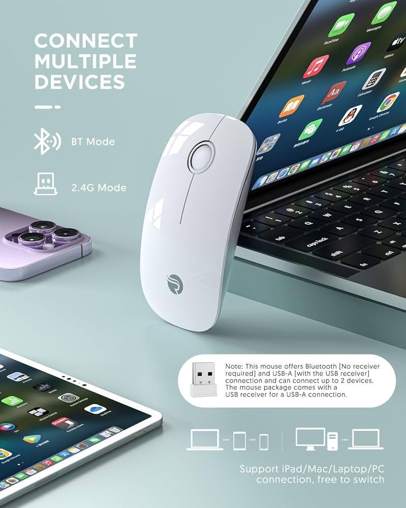 Rapique Bluetooth Wireless Mouse $15