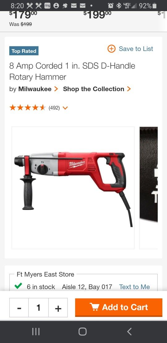 SDS Hammer Drill