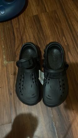 New Size 12 Black Crocs