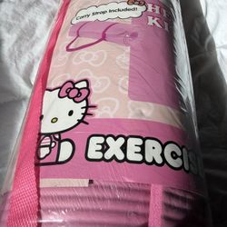 Hello Kitty Exercise Matt 