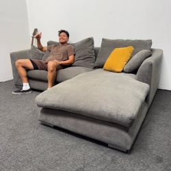 Mario Capasa Feathers Sectional Couch by Valyou *Rare Find*