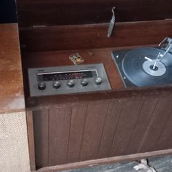  Antique Stereo Cabinet 