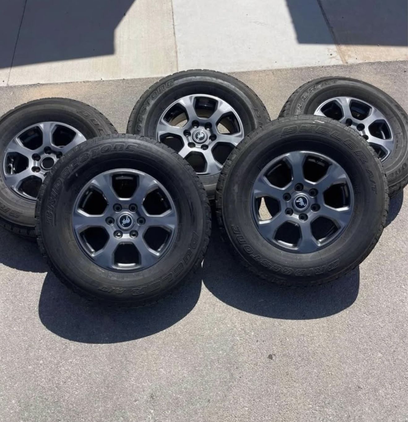 wheels and tires Bridgestone 255/75R17