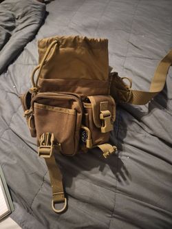 Tactical drop leg bag
