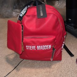 STEVE MADDEN BACKPACK WITH WALLET