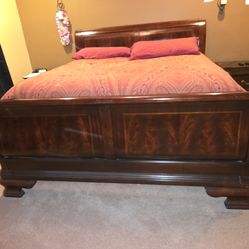 King size bed frame