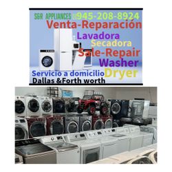 R”- Paracion De Lavadoras Y Secadoras🔴 Washer And Dryer R”- Pair 