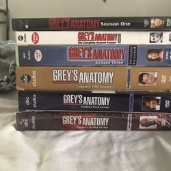 Greys Anatomy DVD set Seasons 1-3 & 5-7