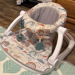 Fisher-Price Portable Baby Chair Sit-Me-Up Floor Seat