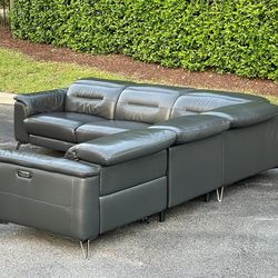 Couch/Sofa Sectional - Real Leather - Recliners - Delivery Available 🚛