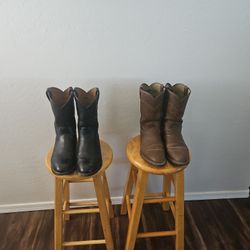 2 Pairs Of 10 1/2 Men's Boots In Chandler 
