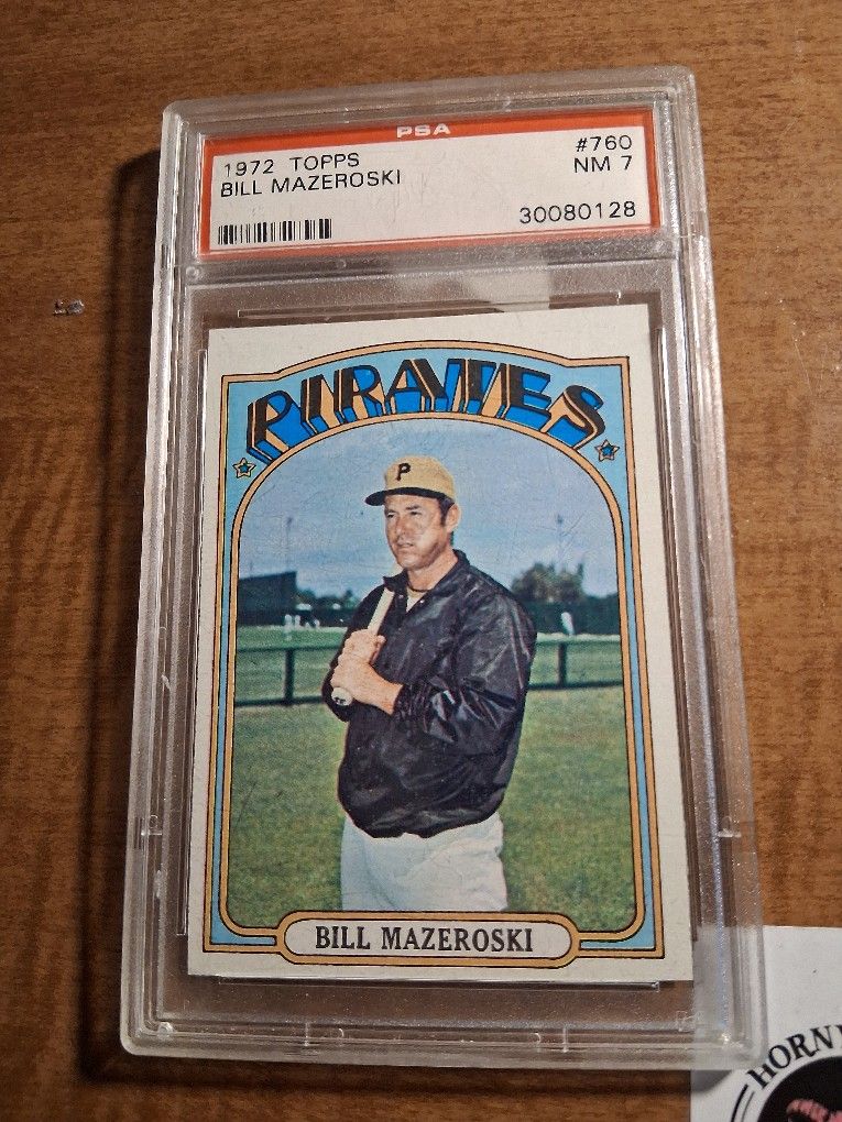 PSA 1972 TOPPS #760 NM 7