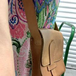 Leather Vintage Messenger Bag Purse