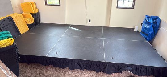IntelliStage Professional Portable Stage – 12’ x 8’ – $1,850