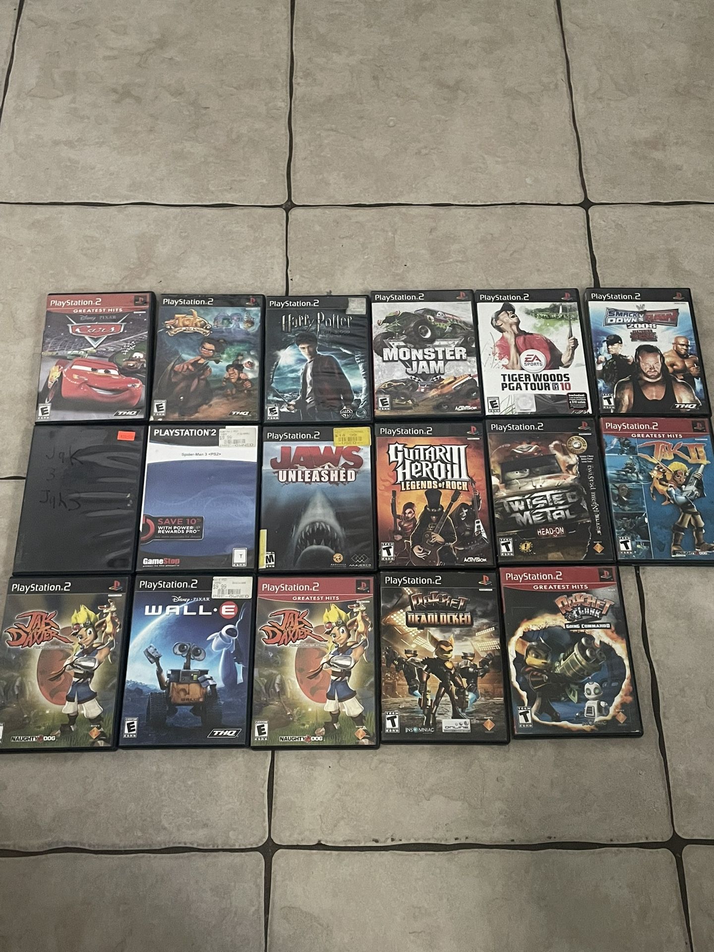 Lot Of Ps2 And Ps1 Games