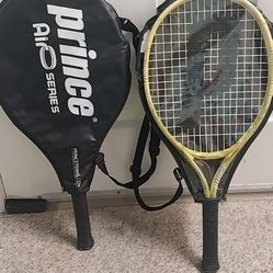 Prince boys' rackets, both in very good condition 