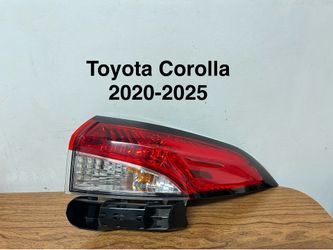 2020-2025 Toyota Corolla taillight OEM
