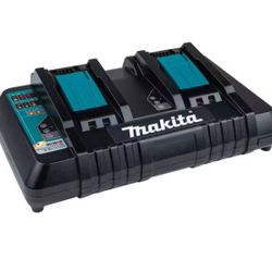 Makita 18V Lithium-Ion Dual Port Rapid Optimum Charger