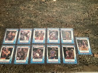 1989 fleer basketball sticker set