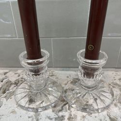 Waterford Crystal Candlesticks 