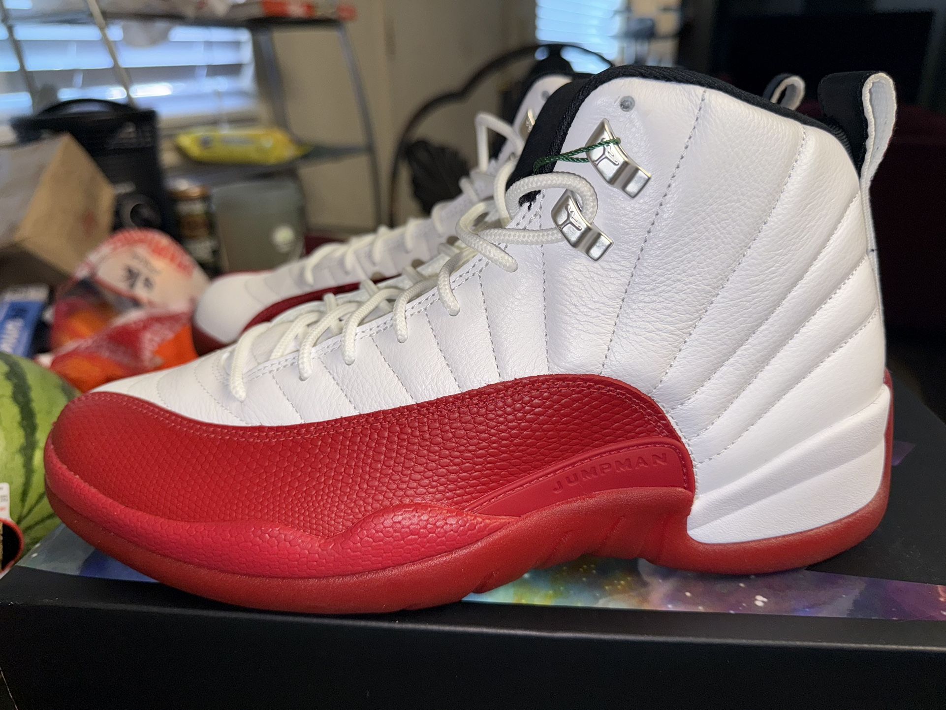 New Jordan 12 Cherry Size 12