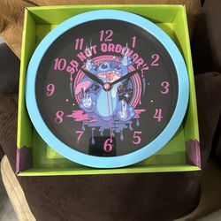Stitch Wall Clock