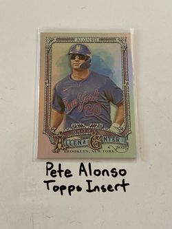 Pete Alonso Baltimore Orioles 1st Baseman Topps Short Print Insert Card.