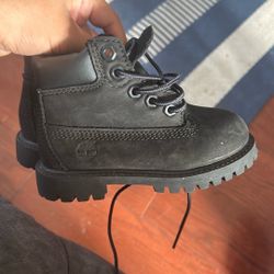 Black Timberland Boots