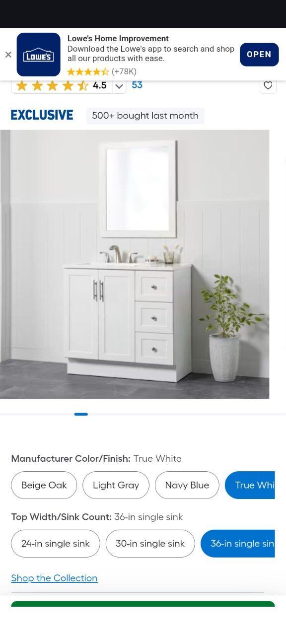 Bathroom Vanity