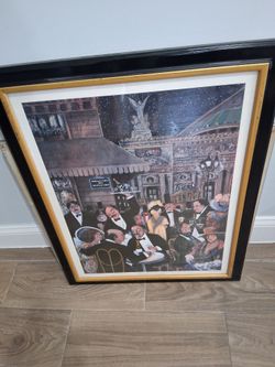 Wall Art. Boulevard Des Capucines by Guy Buffet. 23" x  30"