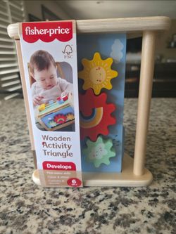 Fisher-Price Wooden Activity Triangle