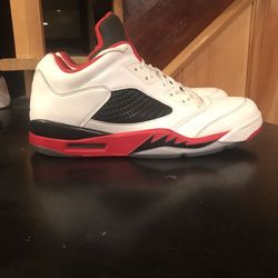 Jordan 5 Fire Red Low Size 13