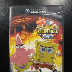 SpongeBob SquarePants Movie (Nintendo GameCube, 2004) Complete w/ Manual