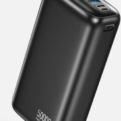 Portable Charger 50000mAh Power Bank - 22.5W Fast Charging External Battery Pack