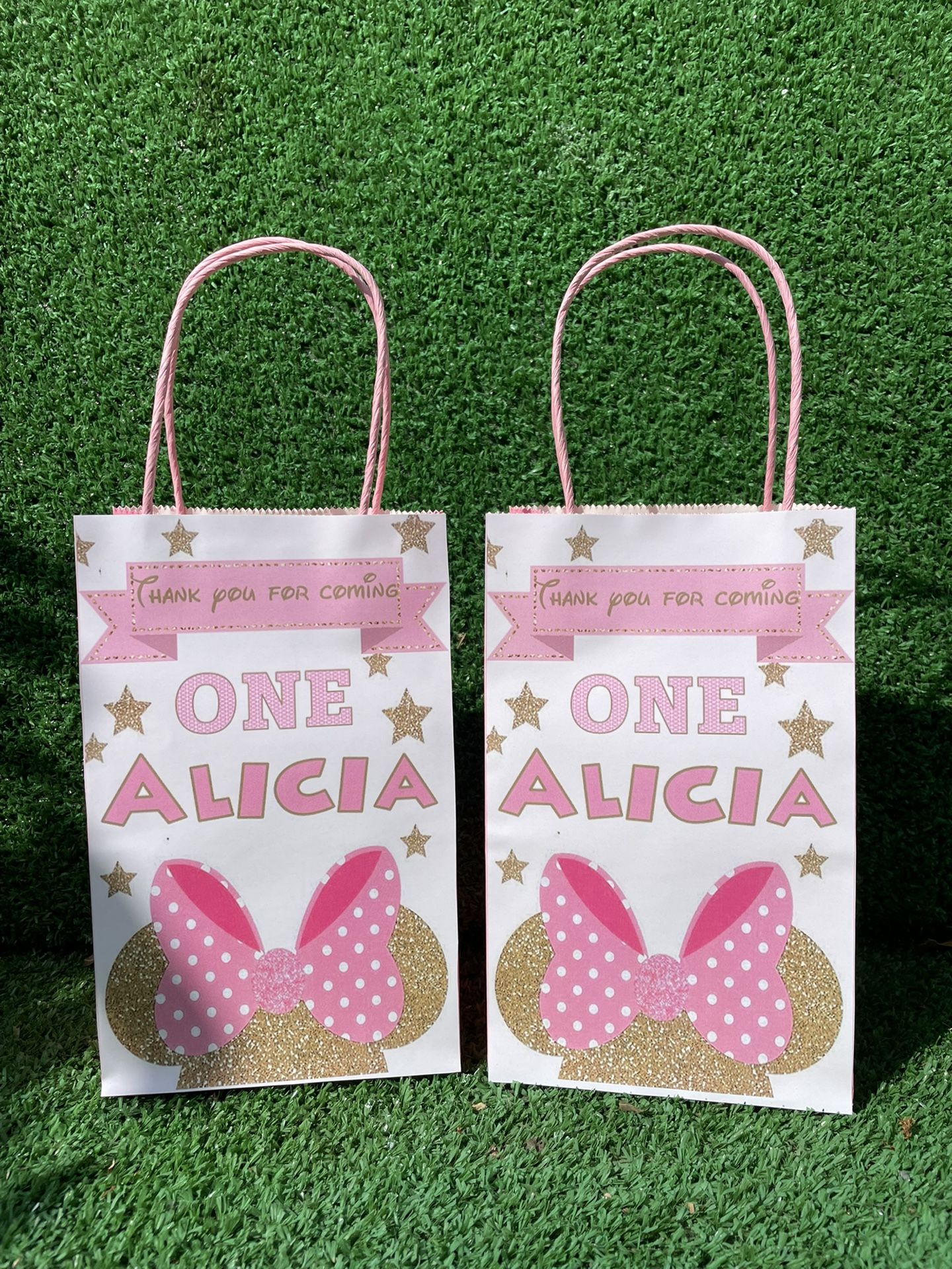 Minnie Mouse Pink Goodie Bags 