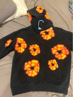 Denim tears x offset wreath hoodie