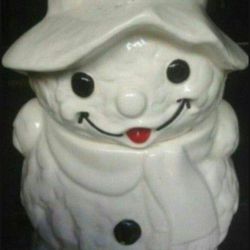 Snowman Cookie Jar