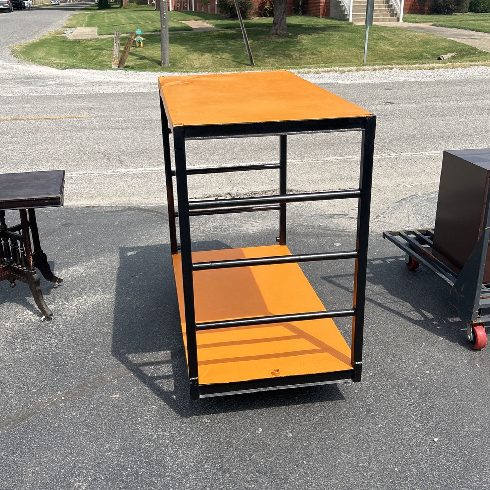 Heavy Duty Industrial Push Cart