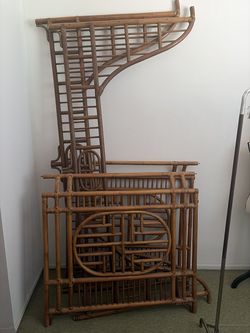 Wicker twin/daybed frame